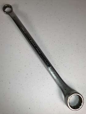 4392 Craftsman Vintage 19/32 Inch X 25/32 Offset Box End Wrench V Made In Usa