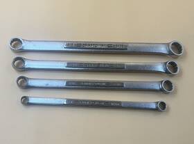 43919 Craftsman 43923 43921 43922 Double Box End Wrench 12 Point Vv-va Lot Of 4 Usa
