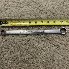 43926 Craftsman Vtg 5/8 X 3/4 Double Box Wrench V Forged In U.s.a Nice