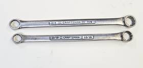 43927 Craftsman 43928 Vintage Usa 3/4 Inch 7/8 And 11/16 13/16 Double Box Wrench 43927 Craftsman 43928 Vintage Usa 3/4 Inch 7/8 And 11/16 13/16 Double Box Wrench