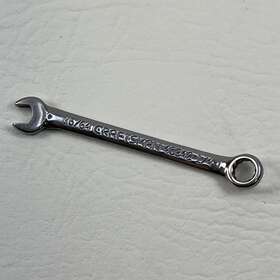 43942 Craftsman 15/64 Inch And 1/4 Combination Ignition Wrench Vintage Usa