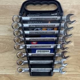 944126 Craftsman 44126 Metric Combination Wrench Set 12 Point 10mm To 17mm 9 Usa