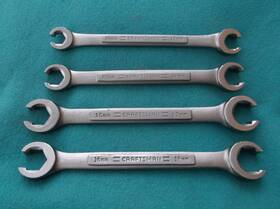 44178 Craftsman 44170 44176 44177 4pc Metric Flare Nut Line Wrench Set Series V Usa 10 12 13 14 15 16