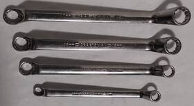 44360 Craftsman 44366 44364 44362 4 Professional Metric Deep Offset Double Box Wrench Set Chrome Usa