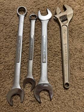 Craftsman 44393 42936 44588 44662 Lot 4 Va 1 Inch 6 Pt V 32 Mm 3/8 7/16 Adj