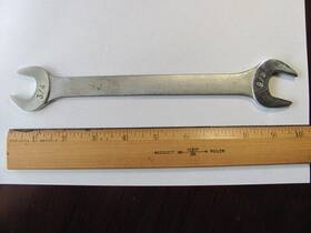 V-44474 Craftsman 44474-v Vintage Tappet Open End Wrench 7/8 Inch - 3/4 Usa