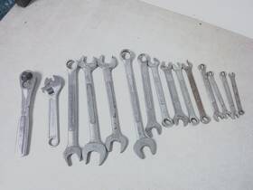 444811 Craftsman X15 Assorted Tools Combo Open End Wrenches Adjustable And Ratchet