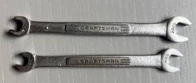 44503 Craftsman 44502 Lot Of 2 Metric Open End Combination Wrenches 6 And 8mm 7 9mm Usa Made