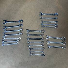44524 Craftsman 23 Pc Ignition Wrench Lot Angle Head Combination