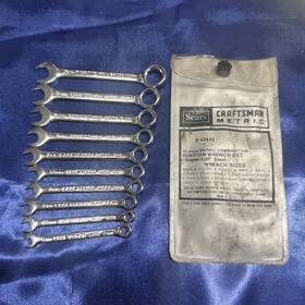 44532-44539 Craftsman Combination Ignition Wrenches 10 Pieces Part 44532 Through 44539 44532-44539 Craftsman Combination Ignition Wrenches 10 Pieces Part 44532 Through 44539