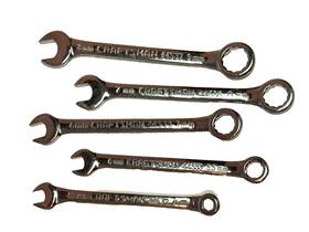 44532-7 Craftsman 5 Midget Metric Combination Wrenches 4mm-9mm
