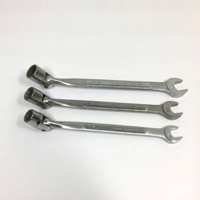 42543 Craftsman 44541 42542 3 -v- Flex Socket Head Combination Wrench Set 7/16 9/16 1/2 Usa