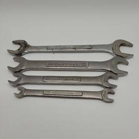 44579 Craftsman 44571 44572 Double Open End Wrenches Usa -vv- Sae 1/4-11/16 See