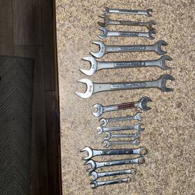 44583 Craftsman 44571 44572 44581 44582 Lot 15 11-standard Usa Open End Wrench Set 6 Pc 5 Taiwan Box 44583 Craftsman 44571 44572 44581 44582 Lot 15 11-standard Usa Open End Wrench Set 6 Pc 5 Taiwan Box