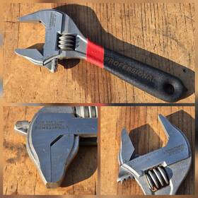 9-44713 Craftsman 44713 944713 Sears Professional 6 Inch Beak Jaw Adjustable Wrench Wf Usa