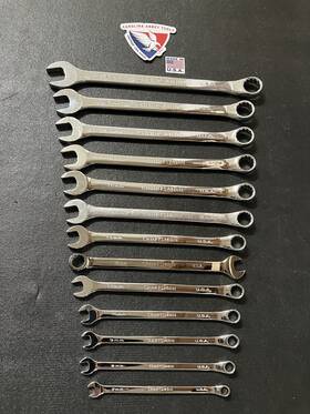 44896 Craftsman 44900 Vintage Professional 13pc Long Metric Wrench Set 7-19mm Usa Read