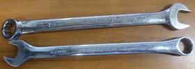 Craftsman 44952 44957 Professional Usa 22mm 23mm Polished Combination Wrench Set