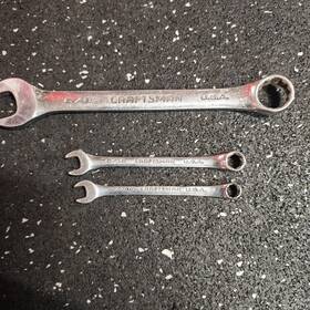 44944 Craftsman 45998 45995 45993 Lot Of 3 Usa Professional Wrenches 7mm 42984 5/16 44955 5/8