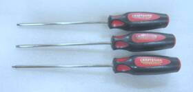 47182 Craftsman 47180 47181 Professional Tools Torx Screwdriver Set Of 3 T10 T15 T20 Made In Usa