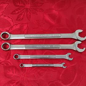 47849 Craftsman 47857 47856 47852 4x Speed Wrench 11/16 5/8 3/8 1/4 Made In Usa
