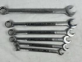 47855 Craftsman 47858 47857 47856 Vintage -va- 6pc Quick Speed/combination Wrench Set 5/16 Inch To 3/8 Usa