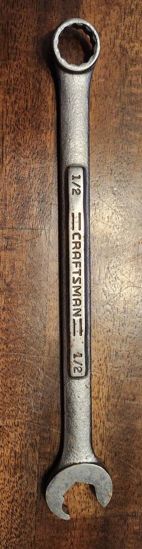 47864 Craftsman 1/2 Inch 12pt Speed Combination Wrench Va Series