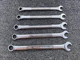 47956 Craftsman 47952 47953 47954 47955 Vtg Quick Speed 5 Pc Combo Wrench Set Va Series Usa 12pt 10-14mm