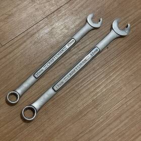 47954 Craftsman 47952 Usa 10mm 12mm Combination Speed Wrench 2pc Set 12pt Metric