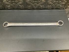 47964 Craftsman Chrome Double Boxed End Wrench 1 Inch And 15/16
