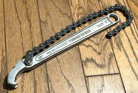Craftsman 55713 955713 9-55713 Tools Usa 12 Inch Chain Strap Adjustable Wrench Filter Clamp Pry Bar