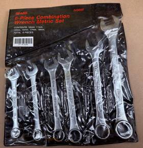 9-43086 Craftsman Great - Sears 6pc Metric Combination Wrench Set 43086 Not