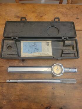 9-4442 Craftsman Sears Dial Indicating Torque Wrench