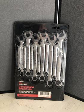 9-44626 Craftsman Vintage 12-piece Metric Combination Wrench Set 44626 Usa Euc