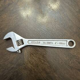 930753 Craftsman Vintage Sears 6 Inch 150 Mm Adjustable Crescent Wrench 30874 Chrome Vanadium
