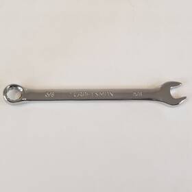 99736 Craftsman 3/8 Inch 12 Point Polished Chrome Combination Wrench Z-ak N