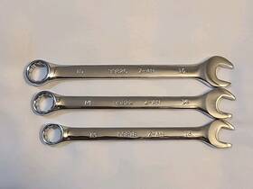 99826 Craftsman 99818 99822 3 Z-ah Polished Combination Wrenches 13 14 And 15 Mm