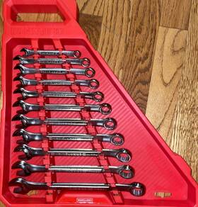 Cmmt12064 Craftsman 11 Piece 12 Point Metric Raised Panel Combination Wrench Set