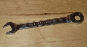 Cmmt42563 Craftsman Sae 1/2 Inch 12pt Combination Ratchet Wrench -