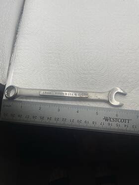 E-42914 Craftsman Vintage E 10mm 12 Point Combination Wrench 42914 Usa