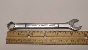 E-44576 Craftsman 7/16 Inch Combination Wrench Sae Vintage E 44576 Made In Usa G2244 E-44576 Craftsman 7/16 Inch Combination Wrench Sae Vintage E 44576 Made In Usa G2244
