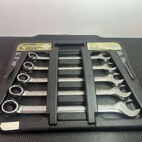 M45965 Craftsman Professional Long Pattern Fully Polished Wrench Set 1 Inch -1.5