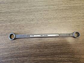 N4-c1 Craftsman Underline 5/8 Inch 3/4 Box Wrench Vintage C1 Usa