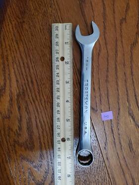 42986 Craftsman Professional Usa 12 Point Metric Combination Wrench 16mm Mpn K