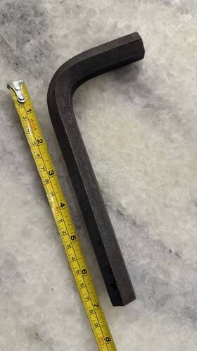 Craftsman Usa-v-46666 Vintage Sears 17mm Metric Allen Wrench Usa -v- 46666 - Vw Bus Gear Box