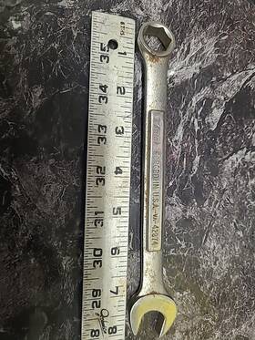 V-42874 Craftsman Vcraftsman 17mm Combination Wrench Metric Vintage -v- 42874 Made In Usa