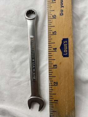 V-42918 Craftsman 14mm Combination Wrench Metric Vintage V 42918 Made In Usa T901