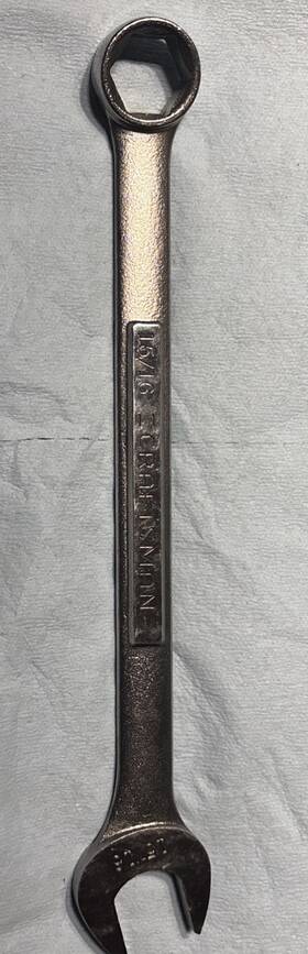 Va-44392 Craftsman V -44392 - 44392 15/16 Inch 6 Point Sae Chrome Combination Wrench Usa