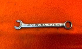 V-44536 Craftsman Tools 7mm X 8mm Metric 12 Point Combination Ignition Wrench