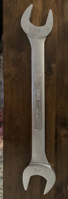 V-44589 Craftsman 1-1/4 Inch X 1-5/8 Open End Wrench V44589