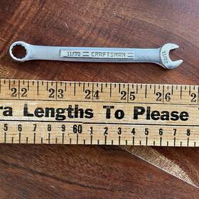 V-44692 Craftsman 11/32 Inch Sae Combination Wrench Vintage -v- 44692 Made In Usa
